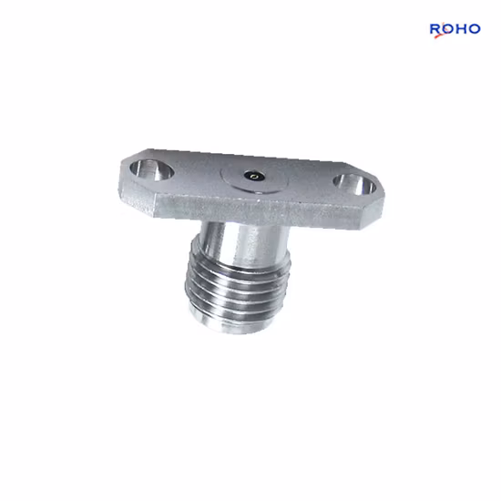 정밀 2.92mm 암 커넥터 패널 잭