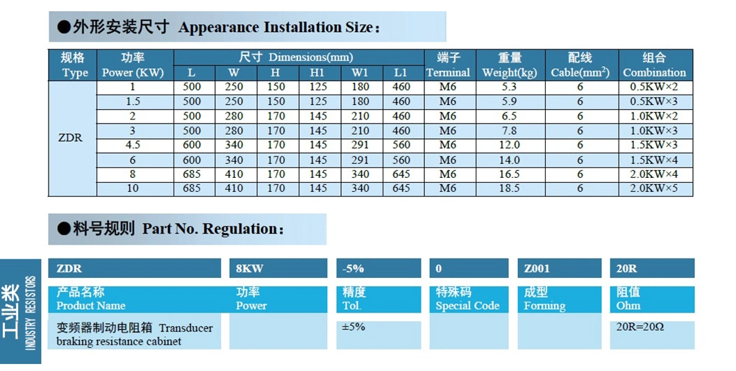 10 Kw, 3 pH, 60 Hz Dummy Load Box